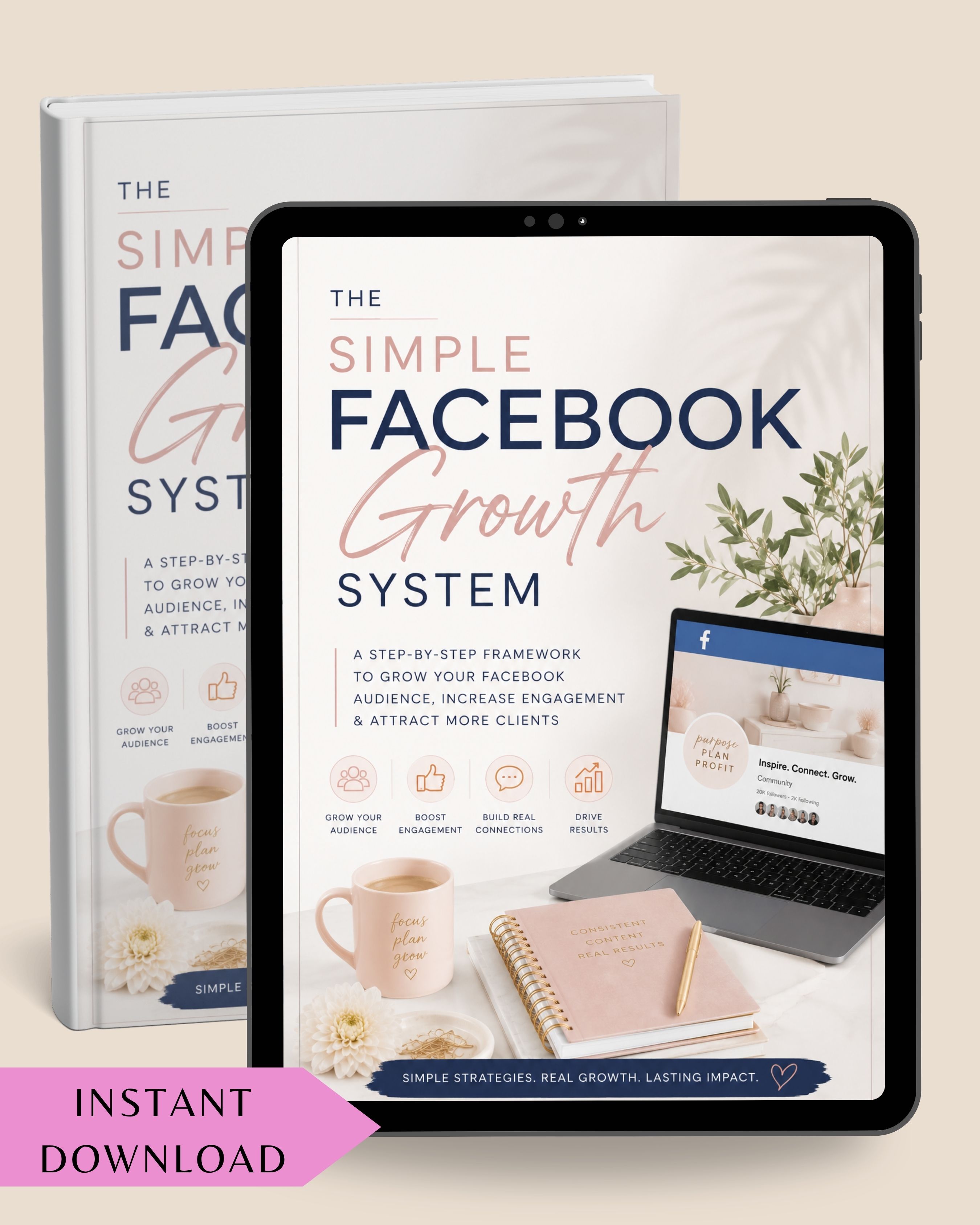 The Simple Facebook Growth System Growth Guide Image